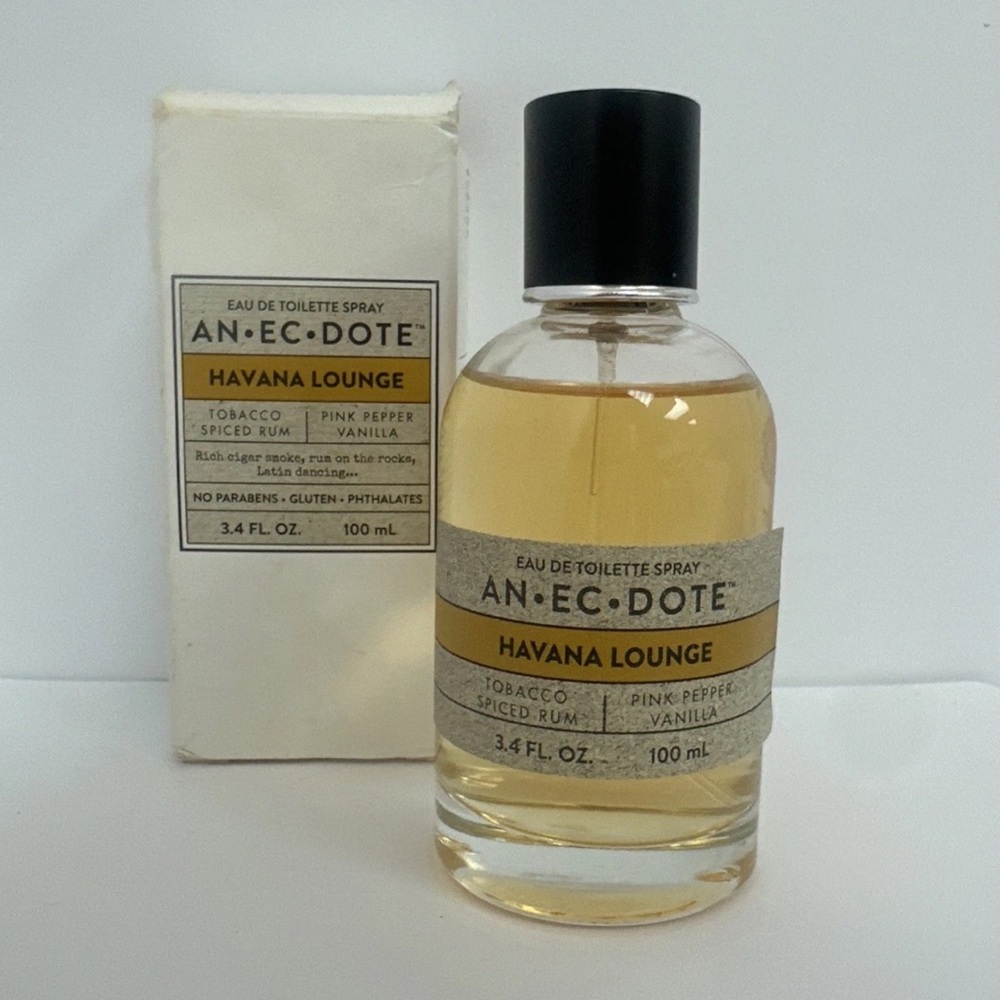 Anecdote Havana Lounge eau de toilette perfume 3.4 fl oz Anthropologie Fragrance
